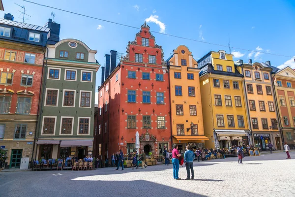 Stortorget térnél található, Stockholm — Stock Fotó