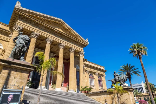 Massimo theatre in Palermo