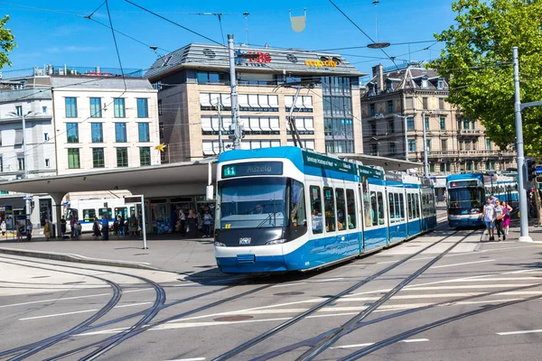 Zürih şehir tramvay