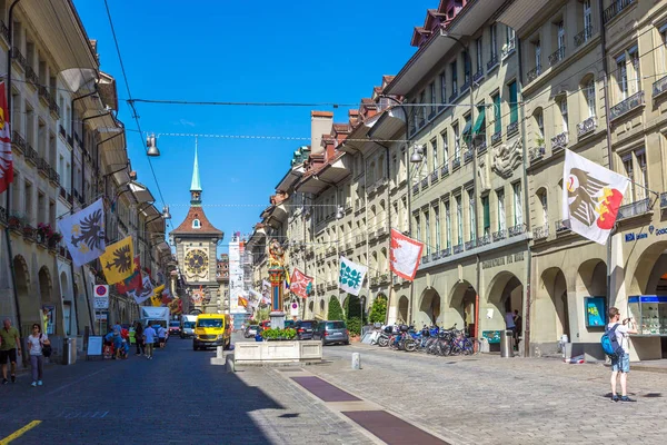 Old street in Bern — Stock Photo, Image