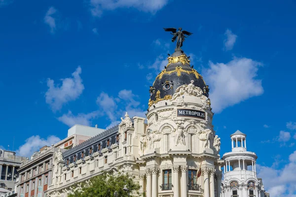 Hotel metrópole em Madrid — Fotografia de Stock