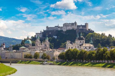 Salzburg 'un panoramik görüntüsü