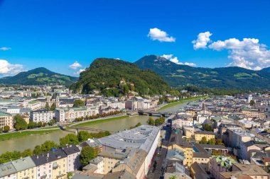Salzburg havadan görünümü