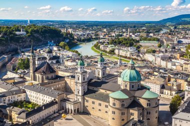 Salzburg 'un panoramik görüntüsü