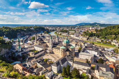 Salzburg 'un panoramik görüntüsü