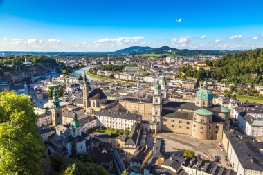 Salzburg 'un panoramik görüntüsü