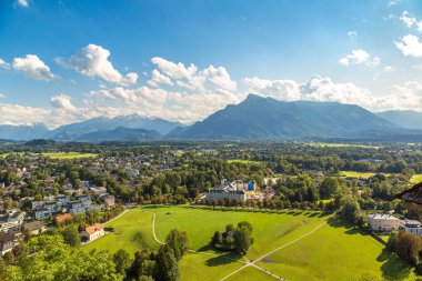 Salzburg 'un panoramik görüntüsü