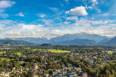 Salzburg 'un panoramik görüntüsü