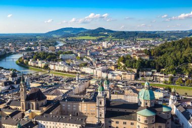 Salzburg 'un panoramik görüntüsü