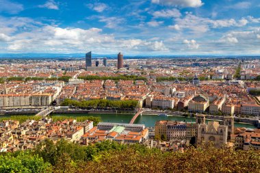 Lyon panoramik görünüm