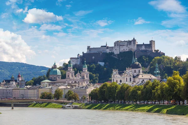 Salzburg 'un panoramik görüntüsü
