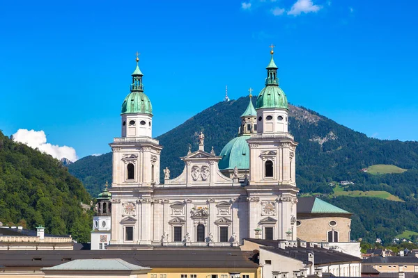 Panoramablick auf Salzburg — Stockfoto