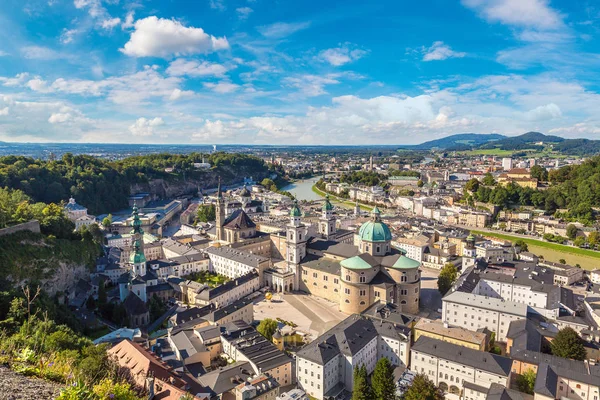 Salzburg 'un panoramik görüntüsü