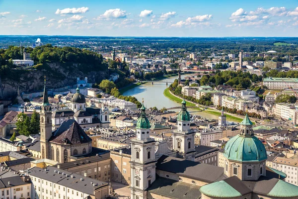 Panoramablick auf Salzburg — Stockfoto