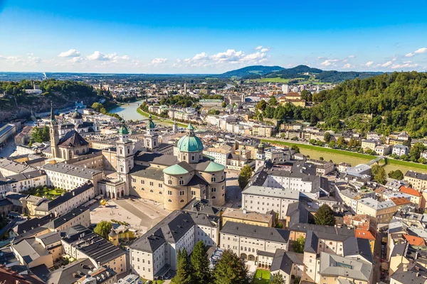 Salzburg 'un panoramik görüntüsü