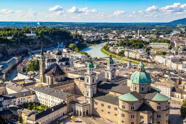 Panoramic view of Salzburg — Stock Photo, Image