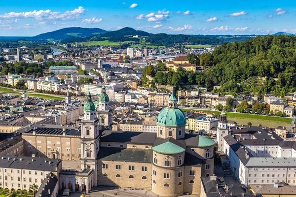 Panoramablick auf Salzburg — Stockfoto