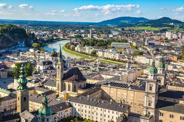 Salzburg 'un panoramik görüntüsü
