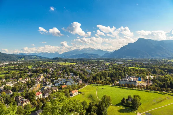 Salzburg 'un panoramik görüntüsü