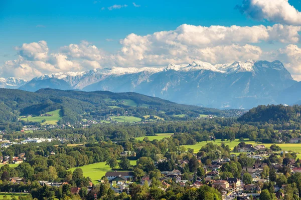 Vista panorámica de Salzburgo —  Fotos de Stock