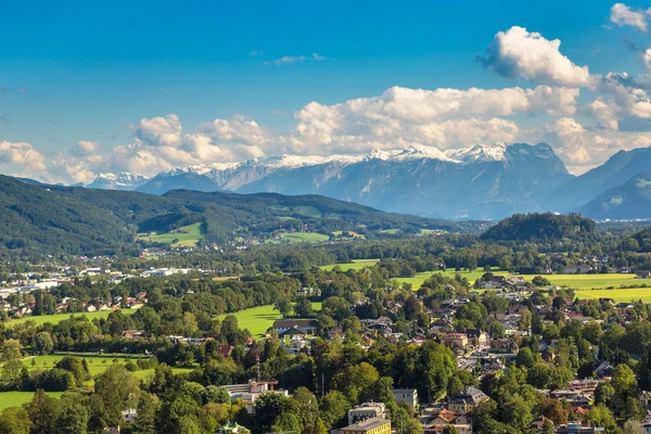 Salzburg 'un panoramik görüntüsü