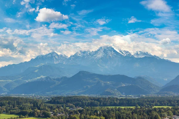 Salzburg 'un panoramik görüntüsü