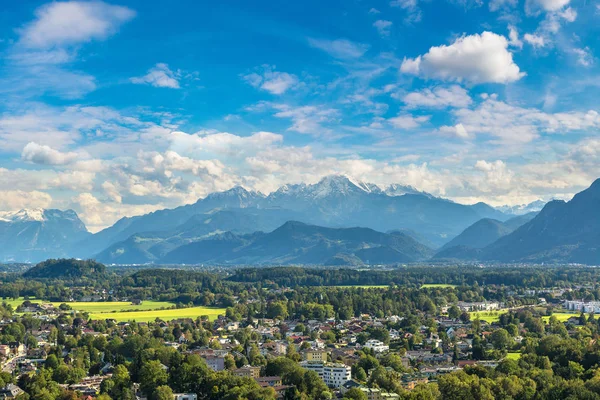 Salzburg 'un panoramik görüntüsü