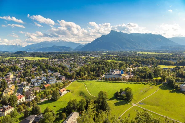 Salzburg 'un panoramik görüntüsü
