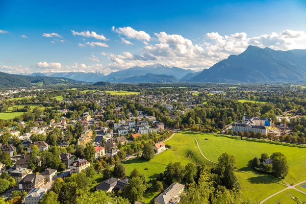 Salzburg 'un panoramik görüntüsü