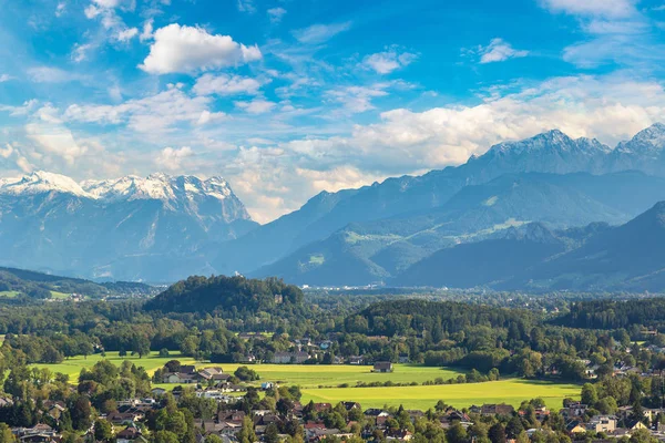 Salzburg 'un panoramik görüntüsü