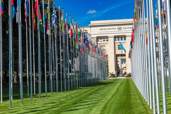 Edificio de las Naciones Unidas en Ginebra —  Fotos de Stock