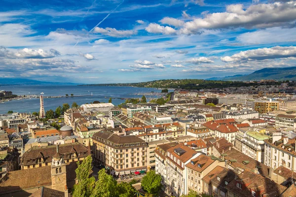 Vista panoramica della geneva — Foto Stock