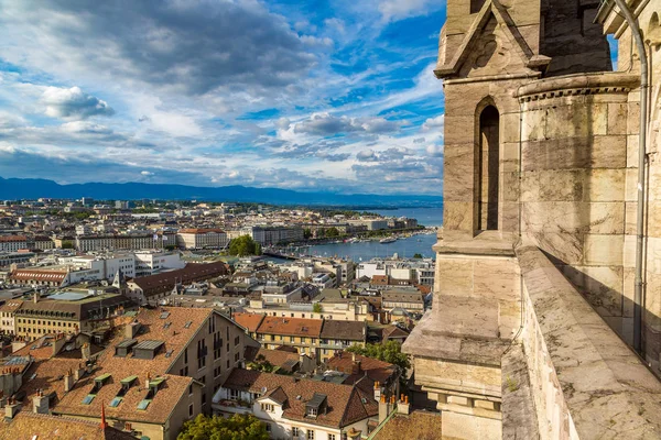 Vue panoramique de geneva — Photo