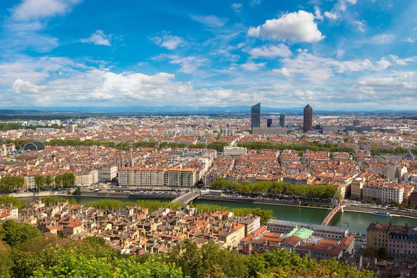 Lyon panoramik görünüm — Stok fotoğraf