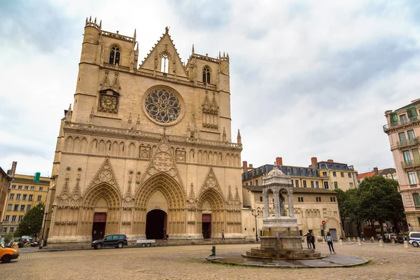 Fransa'da Lyon Katedrali — Stok fotoğraf