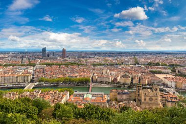 Lyon panoramik görünüm