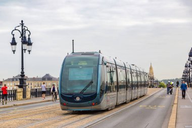 Modern şehir tramvay Bordeaux