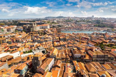 Porto 'nun panoramik görünümü