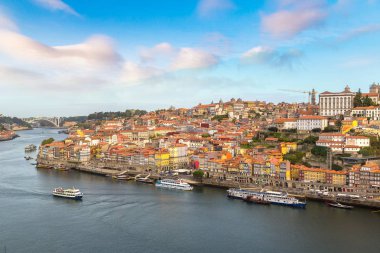 Porto 'nun panoramik görünümü