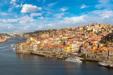 Porto 'nun panoramik görünümü