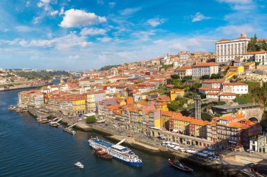Porto 'nun panoramik görünümü