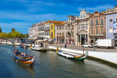 Aveiro, Portekiz geleneksel tekneler