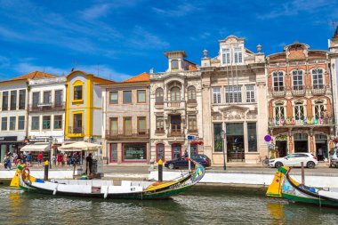 Aveiro, Portekiz geleneksel tekneler