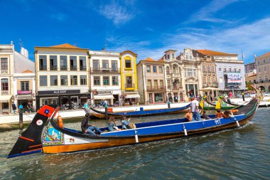 Aveiro, Portekiz geleneksel tekneler
