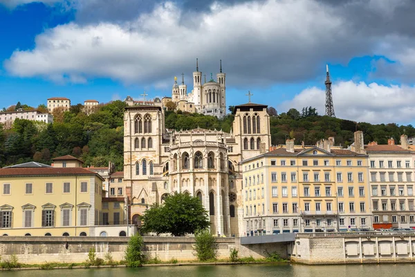 Cityscape of Lyon in France — Stock Photo, Image