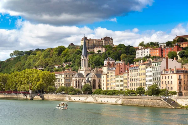 Cityscape of Lyon in France — Stock Photo, Image