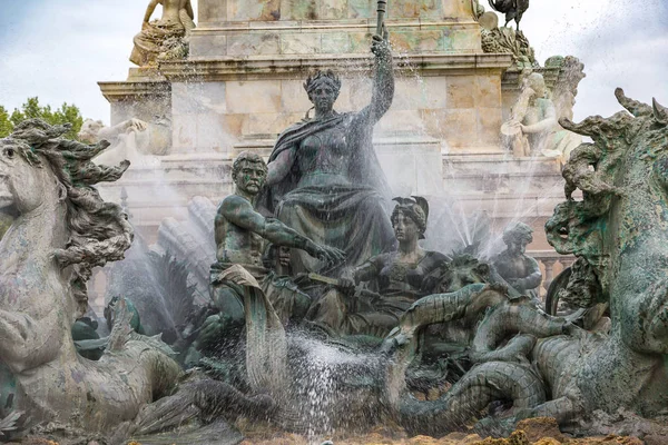 Monument aux Girondins a Bordeaux — Foto Stock