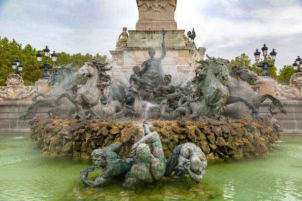 Monument aux Girondins in Bordeaux — Stock Photo, Image
