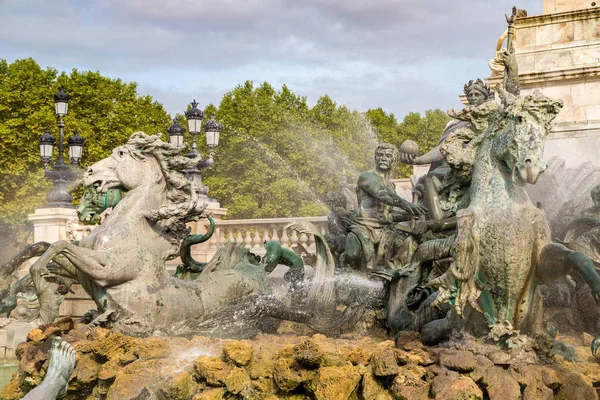 Monument aux Girondins in Bordeaux — Stock Photo, Image