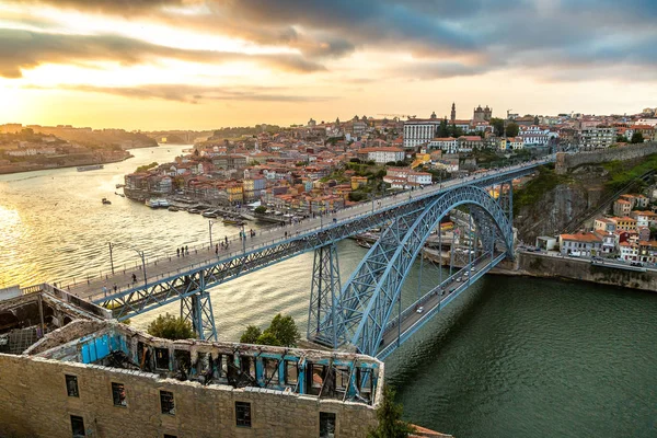 Ponte Dom Luis no Porto — Fotografia de Stock